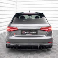 Maxton Design - STREET PRO REAR SIDE SPLITTERS AUDI S3 SPORTBACK 8V FACELIFT