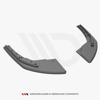 Maxton Design - STREET PRO REAR SIDE SPLITTERS AUDI S3 SPORTBACK 8V FACELIFT