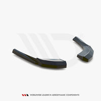 Maxton Design - REAR SIDE SPLITTERS AUDI S3 SPORTBACK 8V FACELIFT