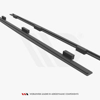Maxton Design - STREET PRO SIDE SKIRTS DIFFUSERS AUDI S3 SPORTBACK 8V FACELIFT