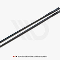 Maxton Design - SIDE SKIRTS DIFFUSERS AUDI S3 SPORTBACK 8V FACELIFT