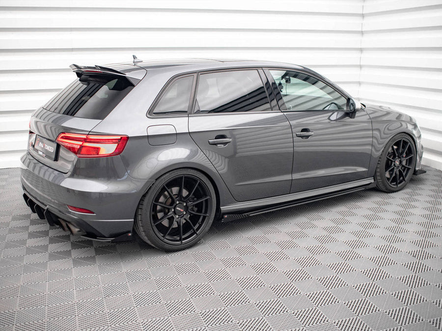 Maxton Design - SIDE FLAPS AUDI S3 SPORTBACK 8V FACELIFT