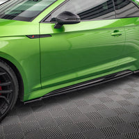 Maxton Design - SIDE SKIRTS DIFFUSERS AUDI RS5 COUPE F5 FACELIFT