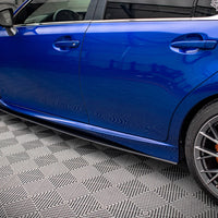 Maxton Design - STREET PRO SIDE SKIRTS DIFFUSERS LEXUS GS F MK4 FACELIFT