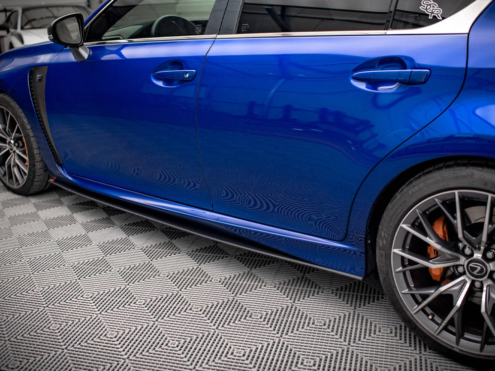 Maxton Design - STREET PRO SIDE SKIRTS DIFFUSERS LEXUS GS F MK4 FACELIFT