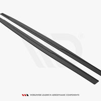 Maxton Design - STREET PRO SIDE SKIRTS DIFFUSERS LEXUS GS F MK4 FACELIFT