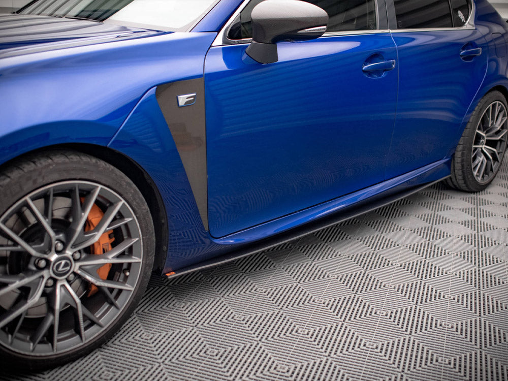 Maxton Design - STREET PRO SIDE SKIRTS DIFFUSERS LEXUS GS F MK4 FACELIFT