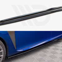 Maxton Design - SIDE SKIRTS DIFFUSERS LEXUS GS F MK4 FACELIFT