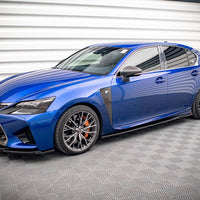 Maxton Design - SIDE SKIRTS DIFFUSERS LEXUS GS F MK4 FACELIFT