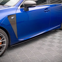 Maxton Design - SIDE SKIRTS DIFFUSERS LEXUS GS F MK4 FACELIFT