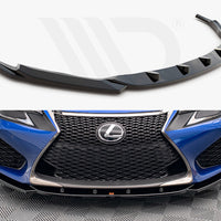 Maxton Design - FRONT SPLITTER V.2 LEXUS GS F MK4 FACELIFT
