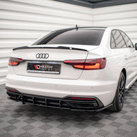 Maxton Design - STREET PRO REAR DIFFUSER AUDI A4 B9 FACELIFT