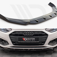 Maxton Design - FRONT SPLITTER V.1 AUDI A4 B9 FACELIFT