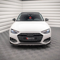 Maxton Design - FRONT SPLITTER V.1 AUDI A4 B9 FACELIFT
