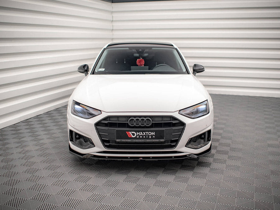 Maxton Design - FRONT SPLITTER V.1 AUDI A4 B9 FACELIFT