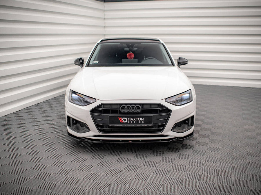 Maxton Design - FRONT SPLITTER V.2 AUDI A4 B9 FACELIFT