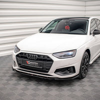 Maxton Design - FRONT SPLITTER V.2 AUDI A4 B9 FACELIFT