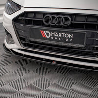 Maxton Design - FRONT SPLITTER V.2 AUDI A4 B9 FACELIFT