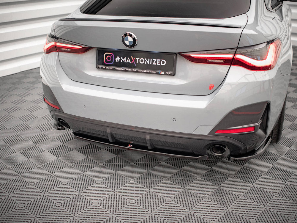 Maxton Design - CENTRAL REAR SPLITTER BMW 4 GRAN COUPE M-PACK G26