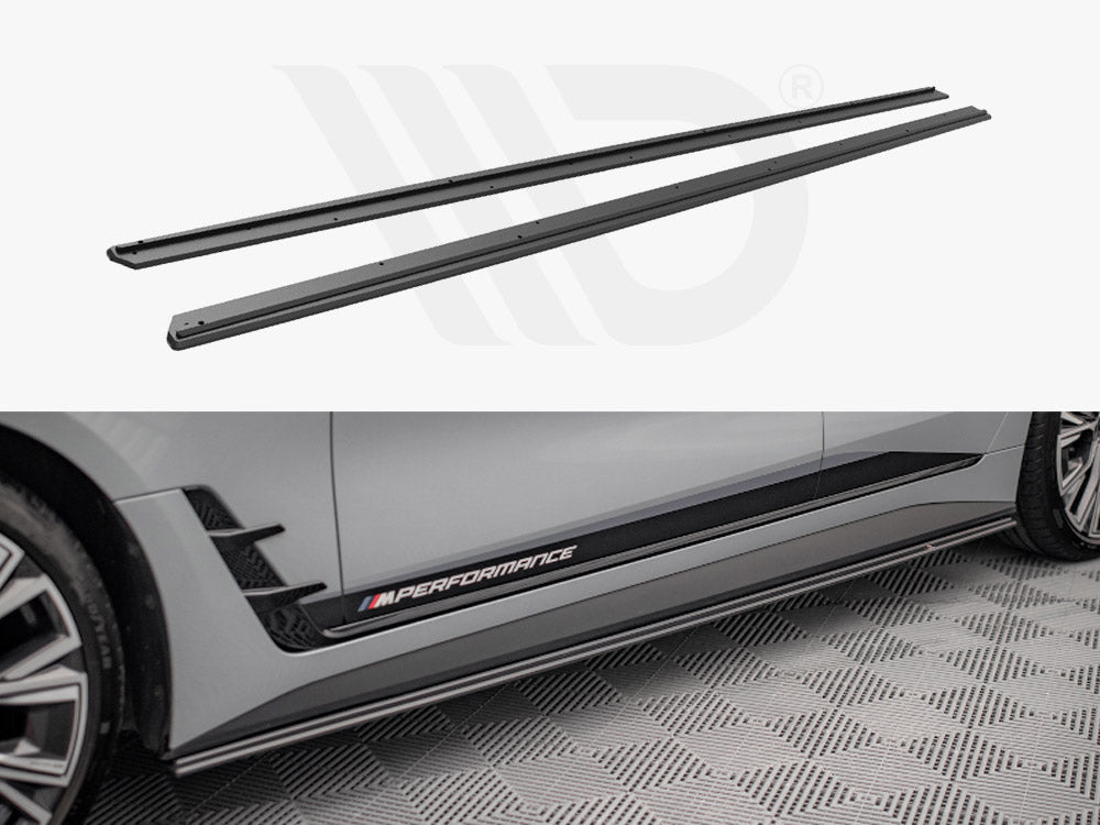Maxton Design - STREET PRO SIDE SKIRTS DIFFUSERS BMW 4 GRAN COUPE M-PACK G26