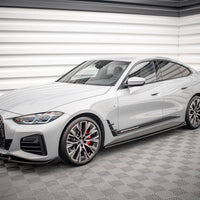 Maxton Design - SIDE SKIRTS DIFFUSERS V.2 BMW 4 GRAN COUPE M-PACK / M440I G26