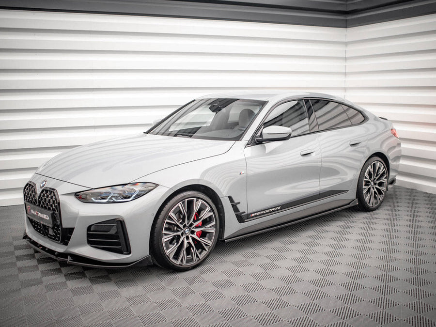 Maxton Design - SIDE SKIRTS DIFFUSERS V.2 BMW 4 GRAN COUPE M-PACK / M440I G26