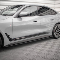Maxton Design - SIDE SKIRTS DIFFUSERS V.2 BMW 4 GRAN COUPE M-PACK / M440I G26