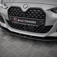 Maxton Design - Street PRO Front Splitter BMW 4 / i4 Gran Coupe M-Pack / M440i G26