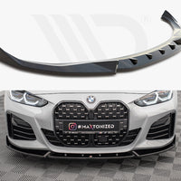 Maxton Design - FRONT SPLITTER V.2 BMW 4 / I4 GRAN COUPE M-PACK / M440I G26
