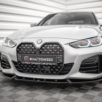 Maxton Design - FRONT SPLITTER V.2 BMW 4 / I4 GRAN COUPE M-PACK / M440I G26