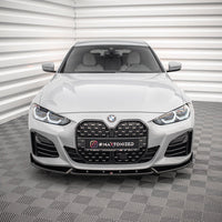 Maxton Design - FRONT SPLITTER V.2 BMW 4 / I4 GRAN COUPE M-PACK / M440I G26
