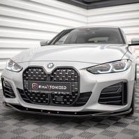 Maxton Design - FRONT SPLITTER V.3 BMW 4 / I4 GRAN COUPE M-PACK / M440I G26