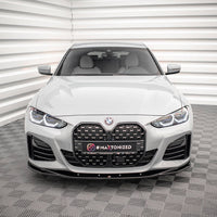 Maxton Design - FRONT SPLITTER V.3 BMW 4 / I4 GRAN COUPE M-PACK / M440I G26