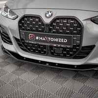 Maxton Design - FRONT SPLITTER V.3 BMW 4 / I4 GRAN COUPE M-PACK / M440I G26