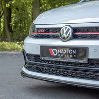 Maxton Design - Front Splitter V.2 Volkswagen Polo GTI / R-Line Mk6 (2017-2021)