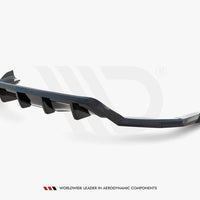 Maxton Design - CENTRAL REAR SPLITTER (VERTICAL BARS) BMW X6 M SPORT F16