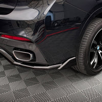 Maxton Design - CENTRAL REAR SPLITTER (VERTICAL BARS) BMW X6 M SPORT F16