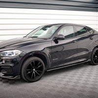 Maxton Design - SIDE SKIRTS DIFFUSERS V.2 BMW X6 M SPORT F16