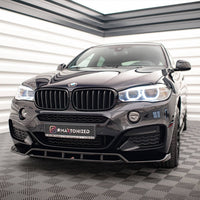 Maxton Design - FRONT SPLITTER V.2 BMW X6 M SPORT F16
