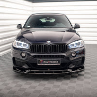 Maxton Design - FRONT SPLITTER V.3 BMW X6 M SPORT F16