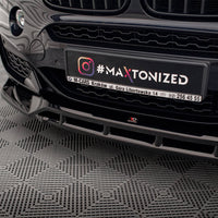 Maxton Design - FRONT SPLITTER V.3 BMW X6 M SPORT F16