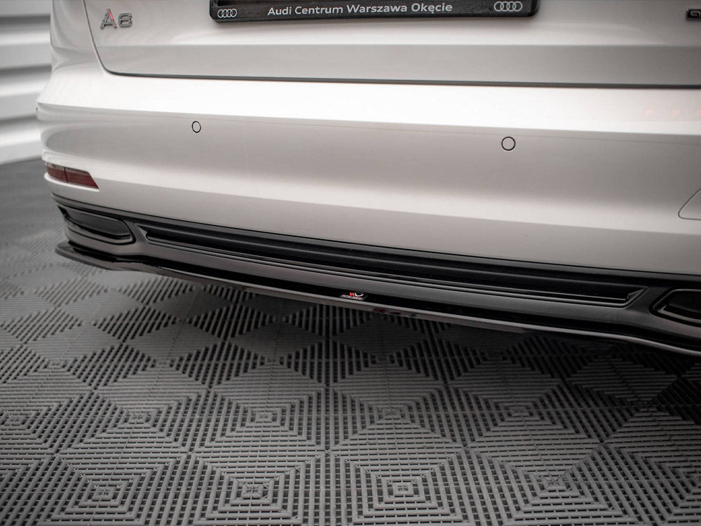 Maxton Design - CENTRAL REAR SPLITTER AUDI A6 C8