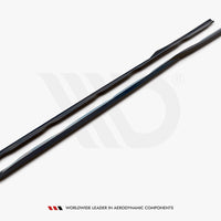 Maxton Design - SIDE SKIRTS DIFFUSERS FORD TRANSIT CUSTOM ST-LINE MK1 FACELIFT