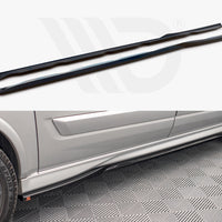 Maxton Design - SIDE SKIRTS DIFFUSERS FORD TRANSIT CUSTOM ST-LINE MK1 FACELIFT