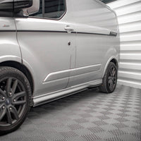 Maxton Design - SIDE SKIRTS DIFFUSERS FORD TRANSIT CUSTOM ST-LINE MK1 FACELIFT