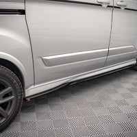 Maxton Design - SIDE SKIRTS DIFFUSERS FORD TRANSIT CUSTOM ST-LINE MK1 FACELIFT
