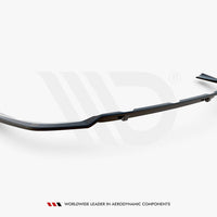Maxton Design - CENTRAL REAR SPLITTER (VERTICAL BARS) V.3 BMW X6 M-PACK G06