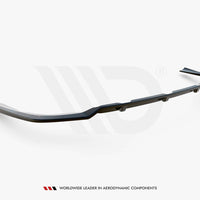 Maxton Design - CENTRAL REAR SPLITTER (VERTICAL BARS) V.2 BMW X6 M-PACK G06