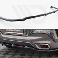 Maxton Design - CENTRAL REAR SPLITTER (VERTICAL BARS) V.2 BMW X6 M-PACK G06