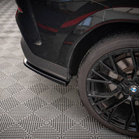 Maxton Design - CENTRAL REAR SPLITTER (VERTICAL BARS) V.2 BMW X6 M-PACK G06